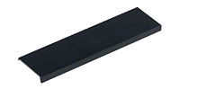 Ручка мебельная алюминиевая HEXI 160мм/190мм, черный матовый — купить оптом и в розницу в интернет магазине GTV-Meridian.